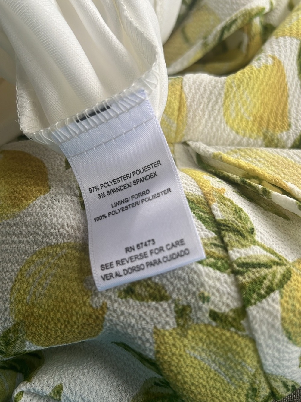 “NEW” Sleeveless Lemon Print Women’s Dress - Picture 5 of 7
